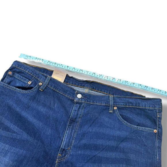 Levi’s 541 Athletic Taper Jeans Eco Ease Blue Relaxed Fit Denim Stretch W44x32 - Picture 9 of 10